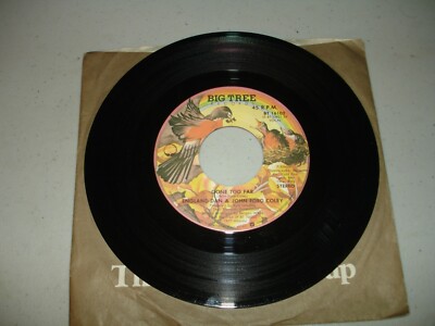 England Dan & John Ford Coley - Gone Too Far (45rpm, 1977) VG+, Tested