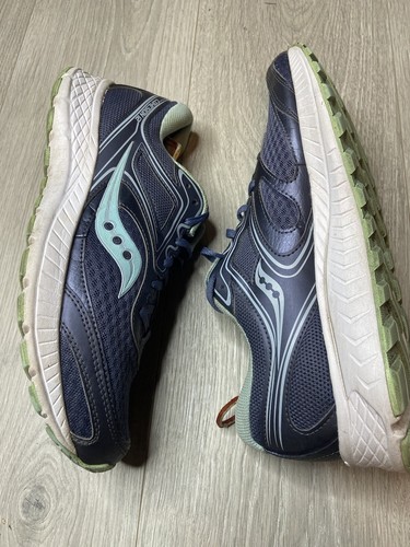 Saucony Cohesion 12 Running Shoes S10471-17 Women 11 Gray Athletic Sneakers Walk - Picture 7 of 9