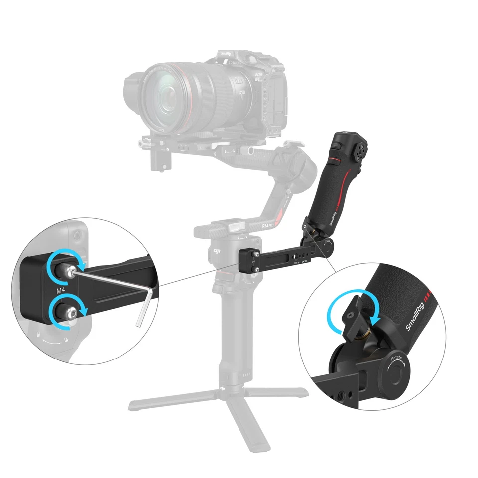 SmallRig Focus Control Sling Handle for DJI RS 4/RS 2/RS 3 Pro/RS 4 Pro 4326 - Image 4 of 4