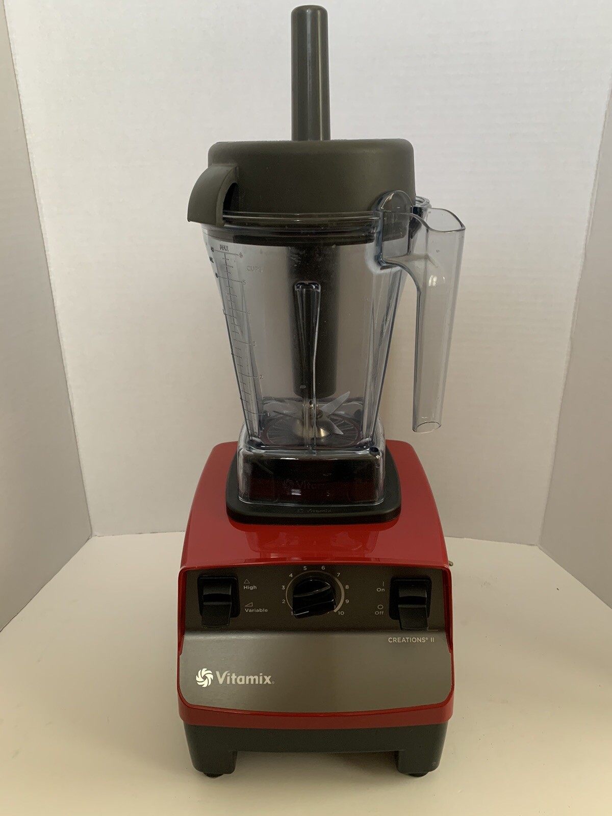 Vitamix Blender Model VM0103 Creations II Red W/48oz Pitcher Works eBay