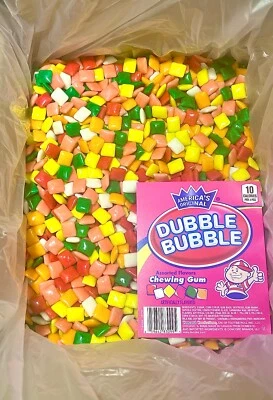 Dubble Bubble Chiclets Assorted Chewing Gum Bulk Candy 1LB 2LB 3LB 4LB 5LB