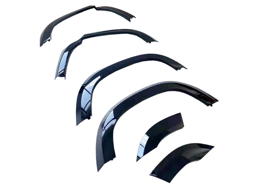 6PCS Black Car Wheel Arch Cover Trim Gloss For Land Rover Defender 110 20202024 eBay
