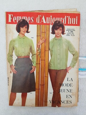 FRAUEN VON HEUTE Nr. 888 10.05.1962 Mode Nähen Roman-Foto Bobby Rydell Shir