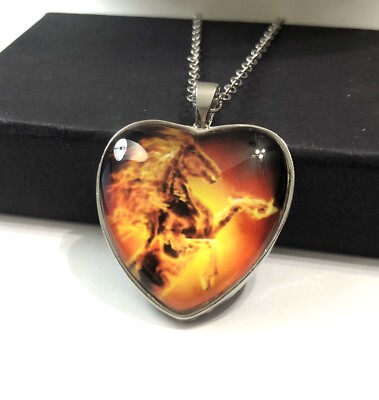 【廃盤】twojeys- Heart Flame Necklace 90s Multicolor TwoJeys Heart Flame Necklace | SVD