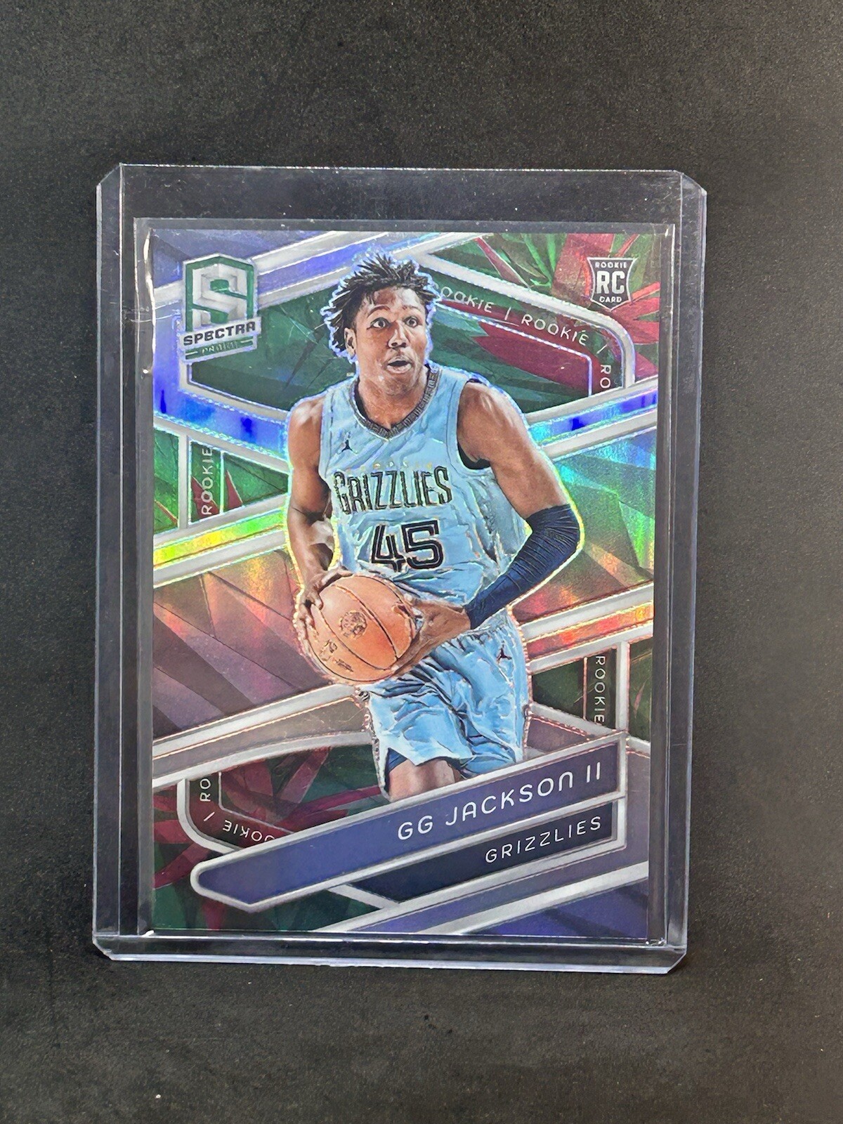 2023-24 Panini Spectra GG Jackson II Menagerie RC #145 Grizzlies B6