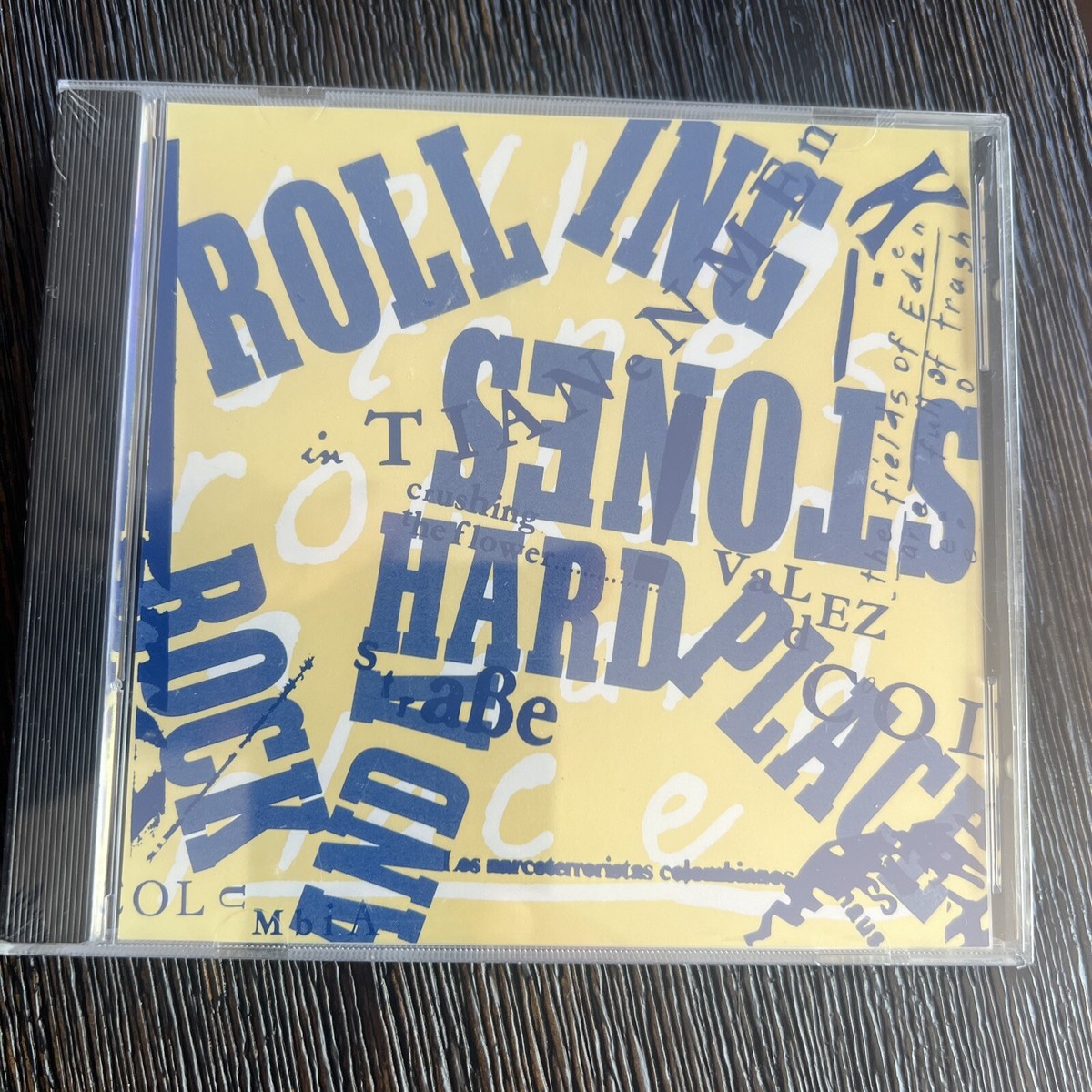 Rock and A Hard Place The Rolling Stones (CD, Single, RSR 1989