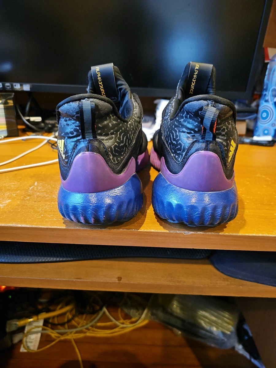 Adidas alphabounce purple blue hotsell