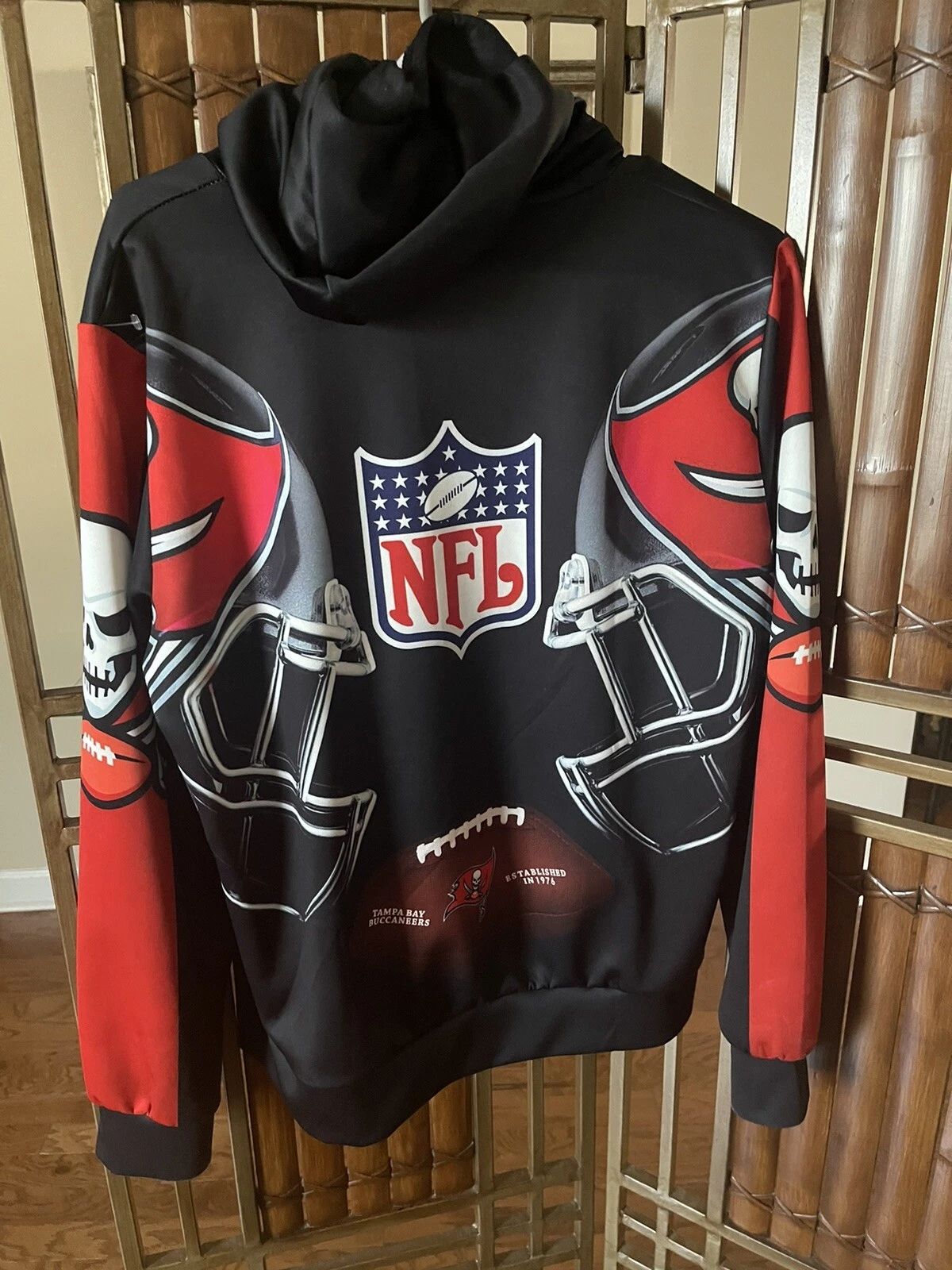 Tampa Bay Buccaneers All Over Print 3D Hoodie Small
