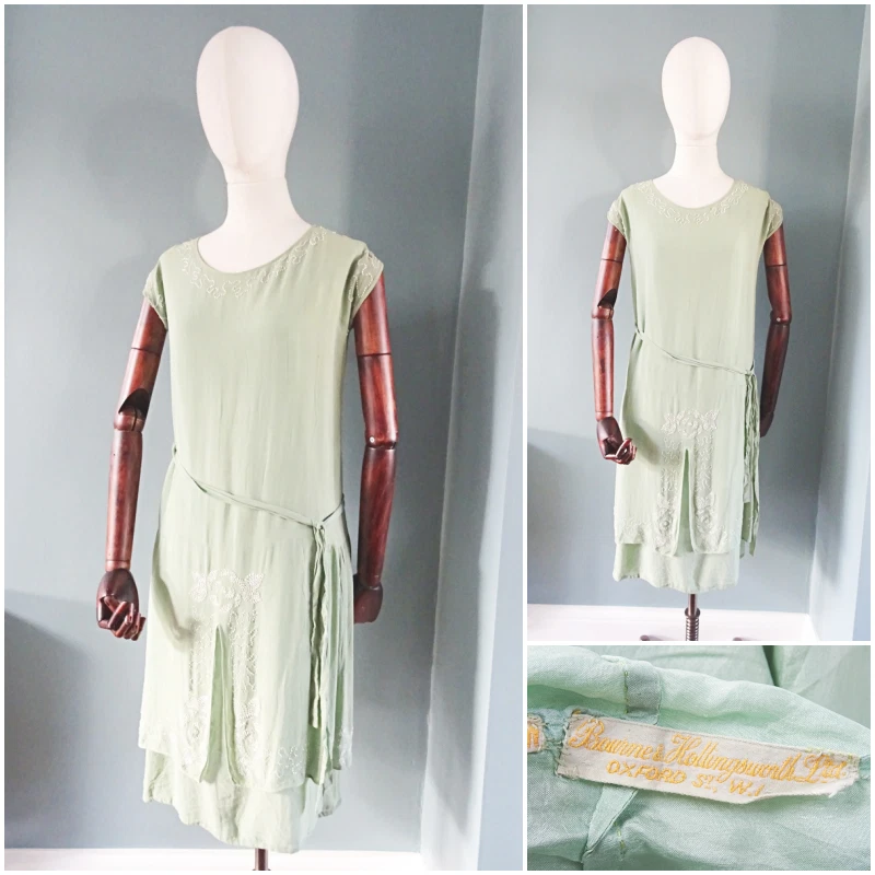1920s drop waist dress uk Delphine Ruched Bodice Dropped Waist Wide Hem Dress White