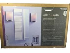 15-in x 26-in Fog Free Surface/Recessed Mount Soft Close Medicine Cabinet