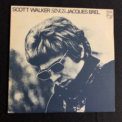 Scott Walker Sings Jacques Brel LP 28PP-31 Japan Press Philips VG+ w/Insert