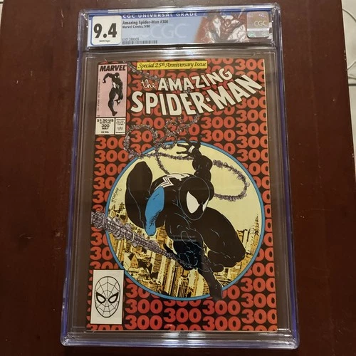 AMAZING SPIDER-MAN #300 CGC 9.4 - WHITE PGS - ORIGIN & 1ST APPEARANCE OF VENOM