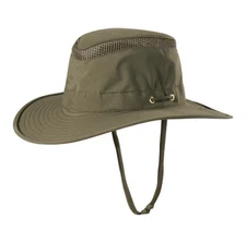 Tilley LTM6 Airflo Hat Mens  OLIVE GREEN Outdoor Sun Fishing Hiking 7 3/8 