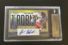 Tyree Wilson 2023 Leaf Metal Prismatic Gold  Proof Auto 1/1