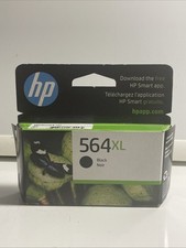 Genuine HP 564XL Black Ink Cartridge CN684WN High Yield New Exp; 01/2026