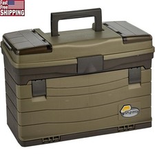Four Drawer Tackle Storage System Fishing Tool Organizer Water Resistant Box New