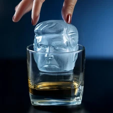 Trump Ice Cube Maker | Novelty Ice Mold | Patriotic Drink Accessory