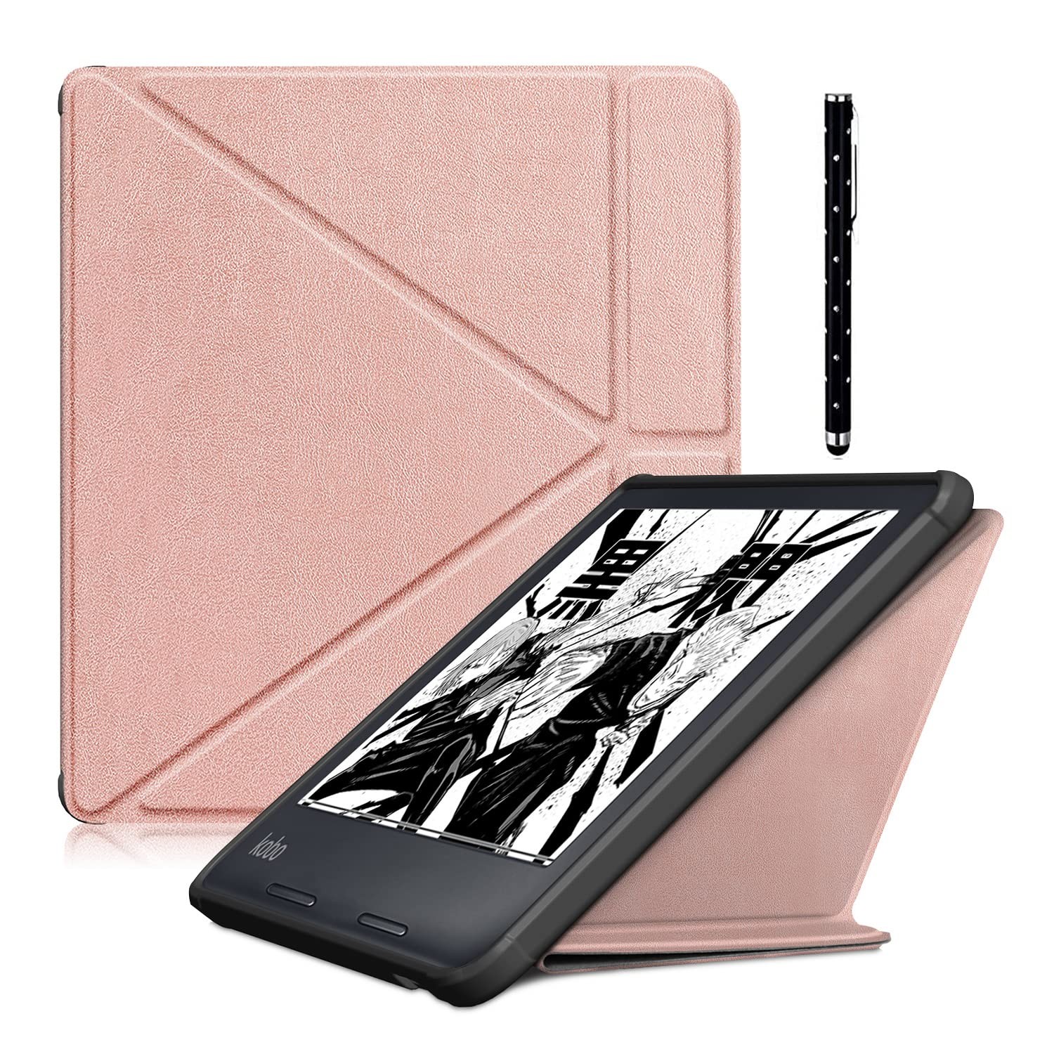 Étui de Protection Kobo Sage Premium l Design Élégant en Microfibre et Finition Slim
