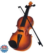 JING SHOW BUSSINESS 16 Inch Violin Toy for Kids, 4 Strings Violin