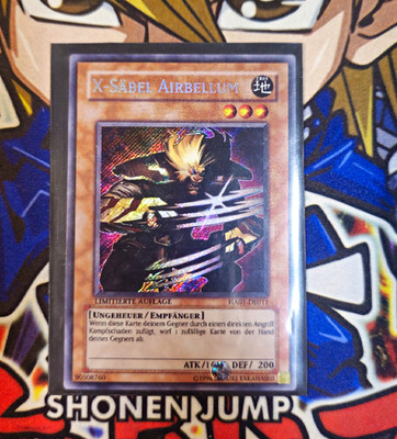 Konami Yu-Gi-Oh! Hidden Arsenal X-Säbel Airbellum HA01-DE011 1.Aufl. Secret DE