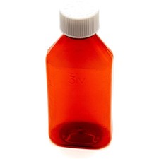 Child-Resistant Prescription Bottles 4 oz - 100 Count