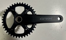 SHIMANO GRX FC-RX600 Hollowtech II Black Crankset 1x11-Speed 40T 165mm - 175mm