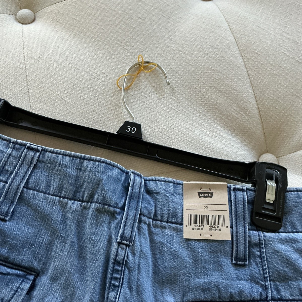 Levi's Mens Denim Carrier Cargo Shorts Size 30” Waist | eBay