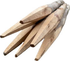 Eukalyptus Pfosten 100 cm -  Holzpfahl Natur Holz Pfosten Zaun Pfahl Hartholz