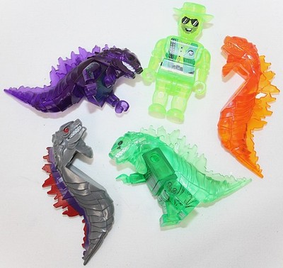 Custom Unbranded GODZILLA Minifigure Pieces Lego Compatible Toys for Boys