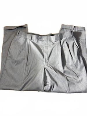 Roundtree & Yorke Men's Dark Gray Dress Pants Size 42x30