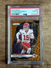 2024 PANINI PRIZM PATRICK MAHOMES II # 138 - ORANGE LAZER - PSA 10 GEM MT