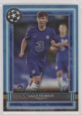 2020 Museum Collection UEFA Champions League 10/75 Billy Gilmour Rookie RC pe8