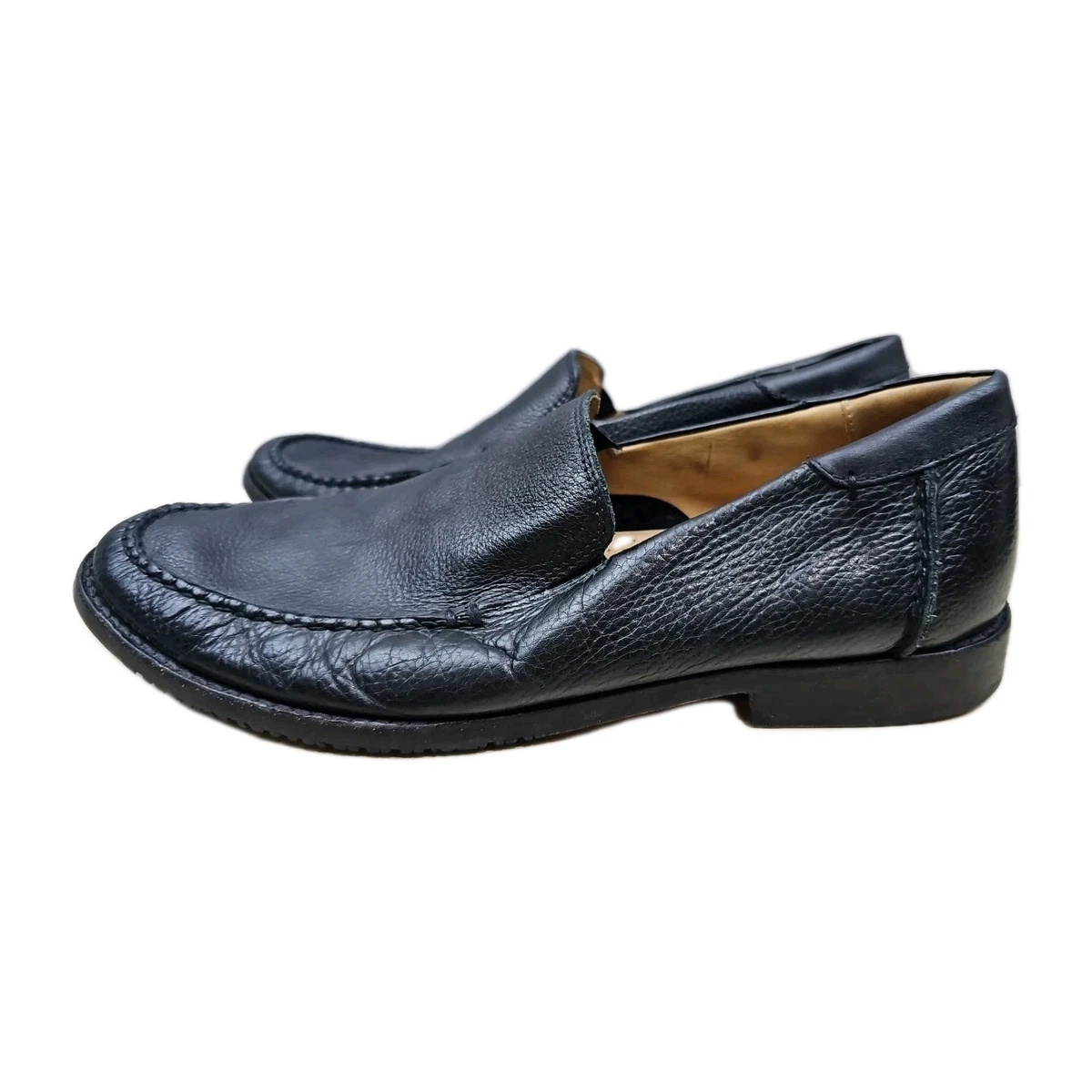 Tommy Bahama Leather Upper Black Casual Shoes for Men for  display picture 3