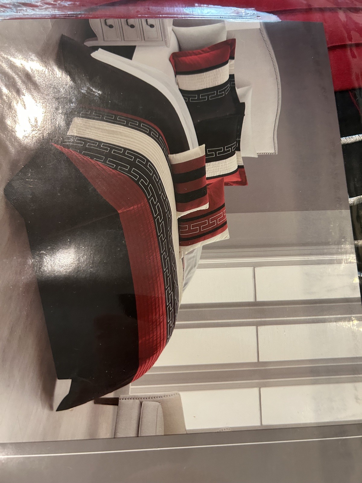 Chic Home Carlton 6-Piece Comforter Set, Queen Size, part number CS1223-112-AN