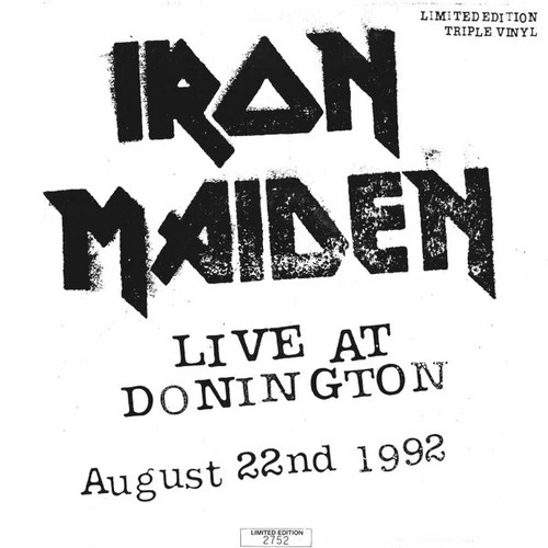 Iron Maiden, Limited Edition Triple Vinyl LPs Live At Donington