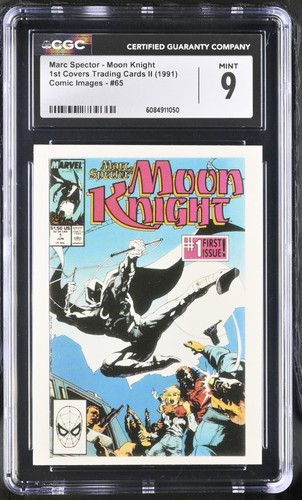 1991 Moon Knight 1st Covers Marvel Comics Presents Card #65 CGC 9 MINT