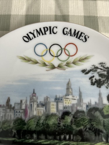 Olympic Games Melbourne Australia. 22 Nov- 8 Dec. 1956 collectors plate. - Picture 2 of 4