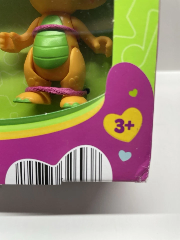 Barney's Hey Friends Pack Figura 3 Pulgadas Paquete de 4 Barney Baby Bop Billy & David Nuevo Foto 4 de 4