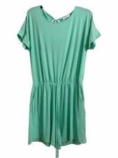 Zenana Plus Size 2X Mint Green Romper