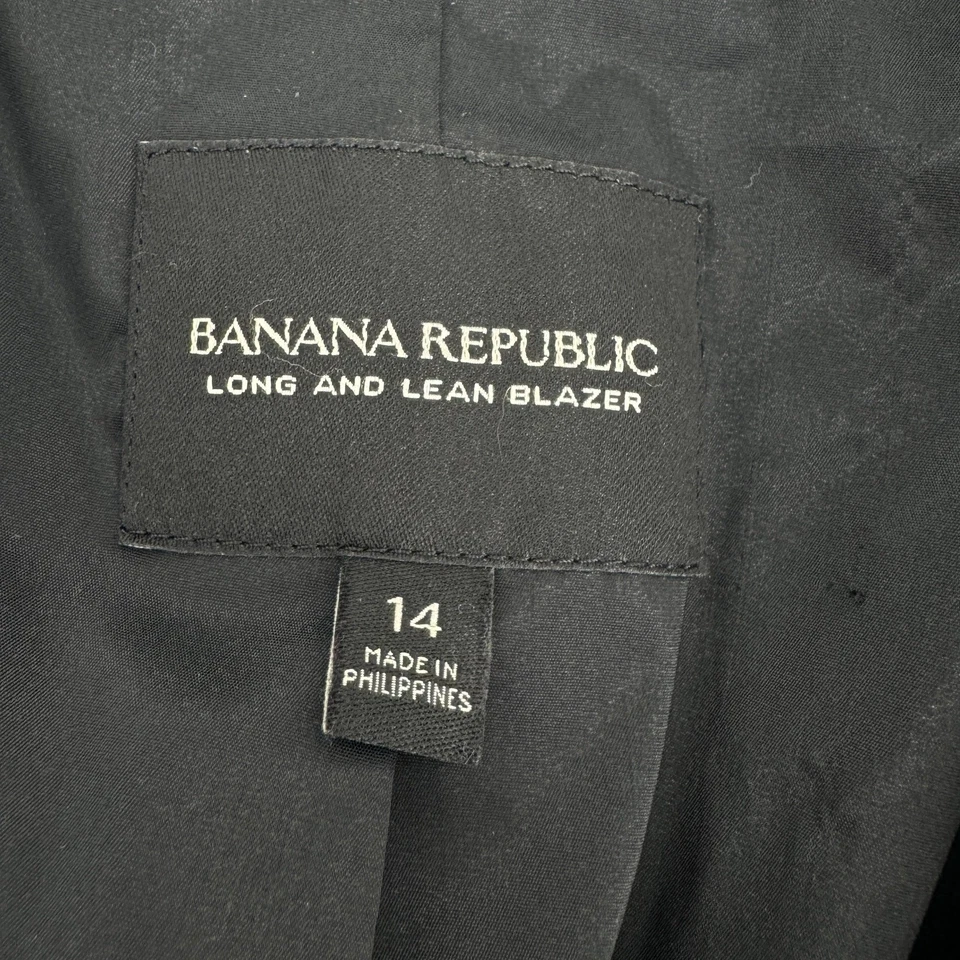 Chaqueta Blazer Banana Republic Cosecha Larga y Delgada Cuadros Ropa de Hombre Foto 4 de 4