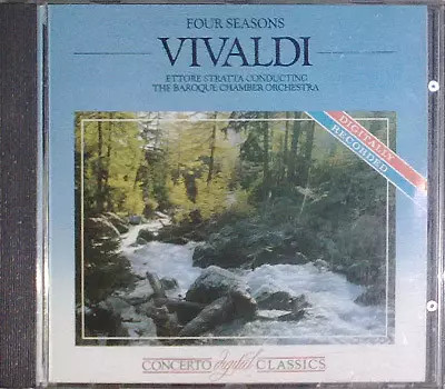 Four Seasons, Antonio Vivaldi, Ettore Stratta et The Baroque Chamber Orchestra