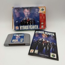 Konami Hybrid Heaven Nintendo 64 CIB Manual Action Adventure T 1999 NTSC