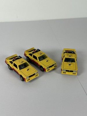 Hot Wheels Flat Out cars x2 1978 custom painted Mad Max MFP RPG ALD