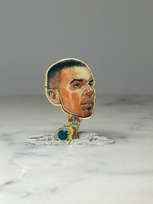 Vintage Jason Kidd Pinheads Pin: Dallas Mavericks NBA Lapel Pin   90s
