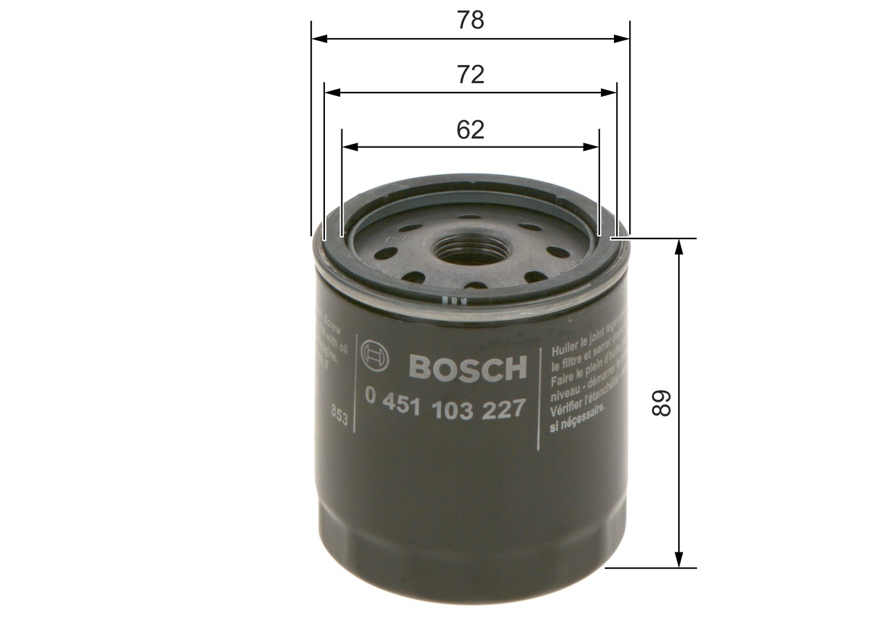 Fits BOSCH 0 451 103 227 OIL FILTER 1.8 DIESEL  ⭐UK Stock⭐