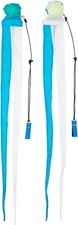 Juggling Poi 'Infinite Poi' Both Hands Set White/Light Blue