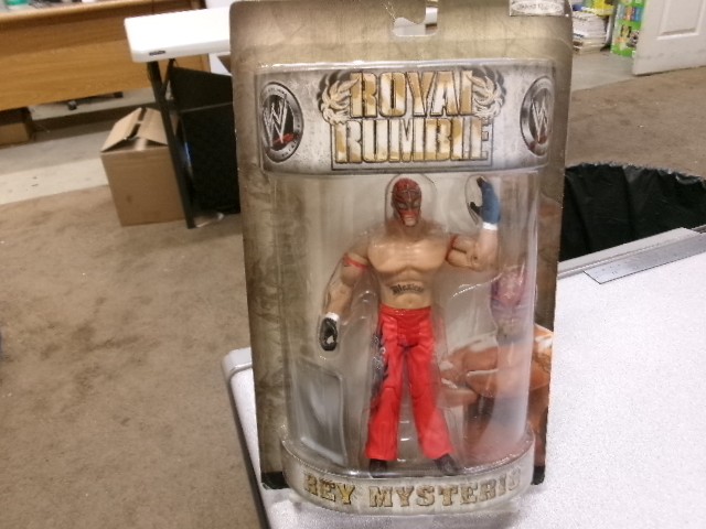 Rey Mysterio figure Jakks WWE new unopened, Very Good Toys And Games