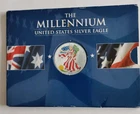 2000 The Millennium United States Silver Eagle Colorized Silver Coin
