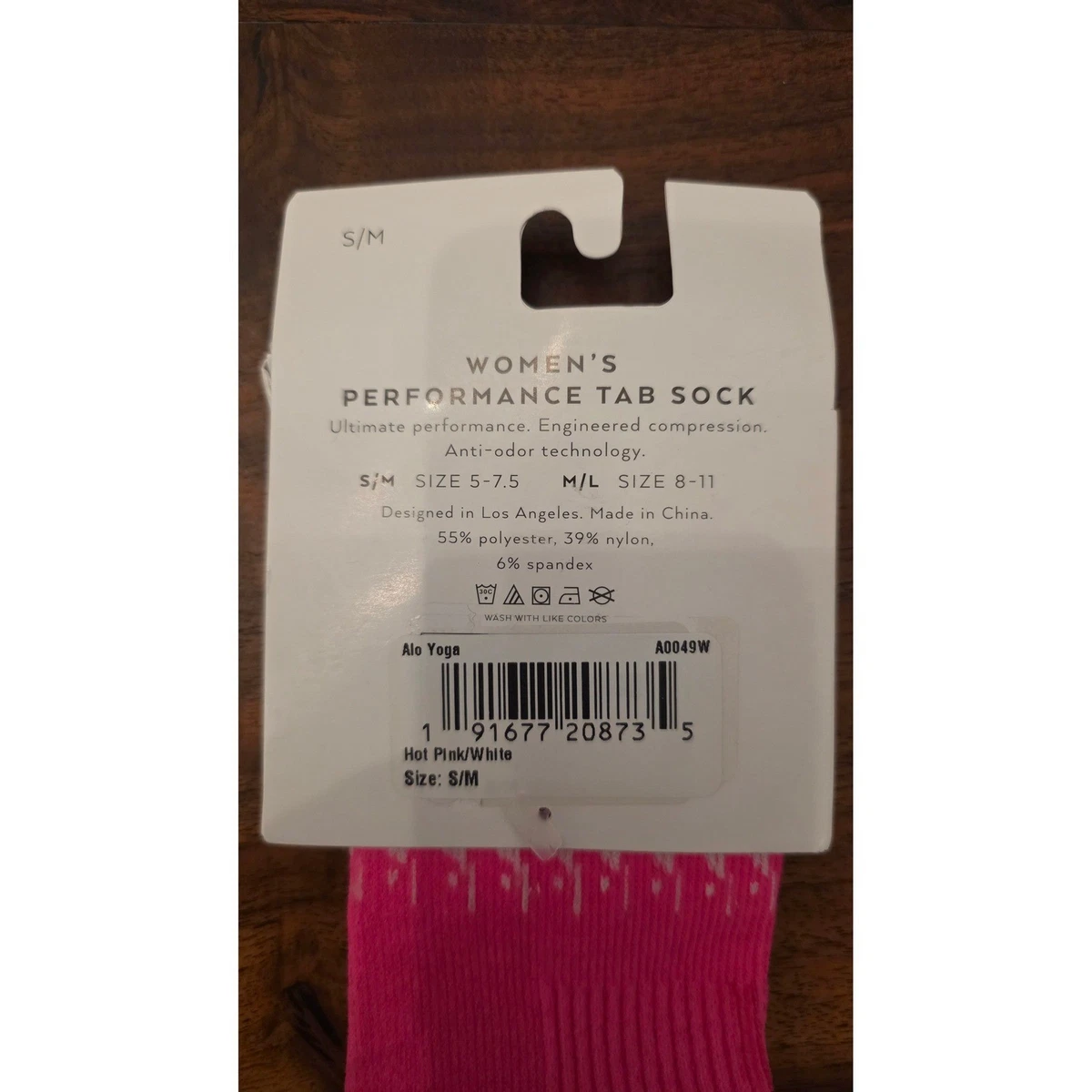 Calcetines Alo Yoga para mujer rendimiento lengüeta 2 pares estilo atlético celebridad