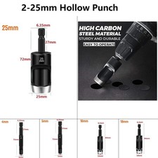 Hollow Punch Tool for Hobby Crafts Modeling and Custom Leather Products